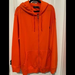 NEW-Ralph Lauren Hoodie-Orange